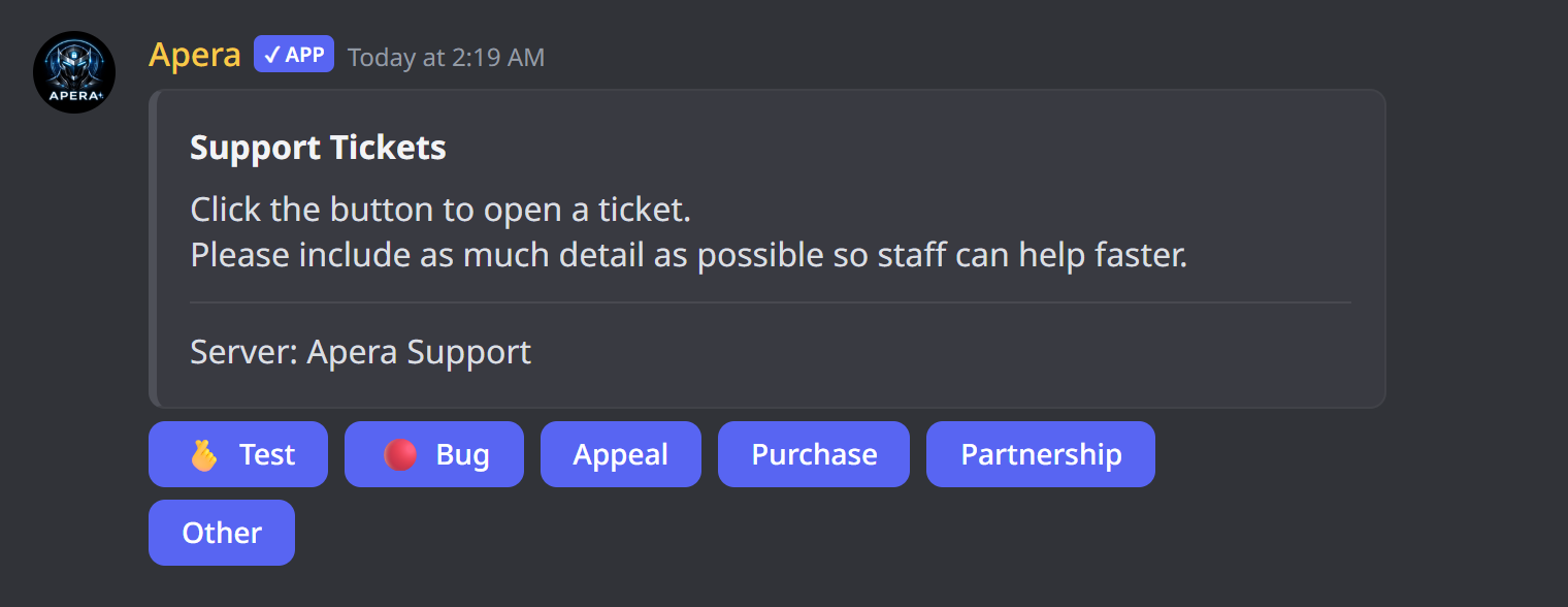 The ticket panel members click